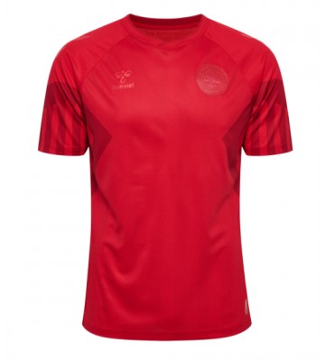 Maillot de foot Danemark Domicile Monde 2022 Manches Courte